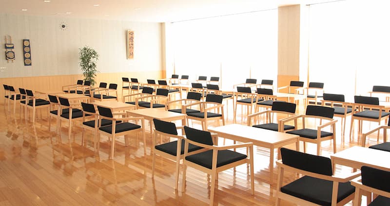 悠久の丘食事スペース